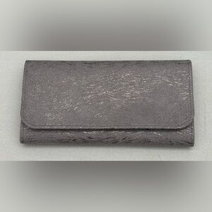 New Nordstrom Grey Sparkles Travel Jewelry Organizer